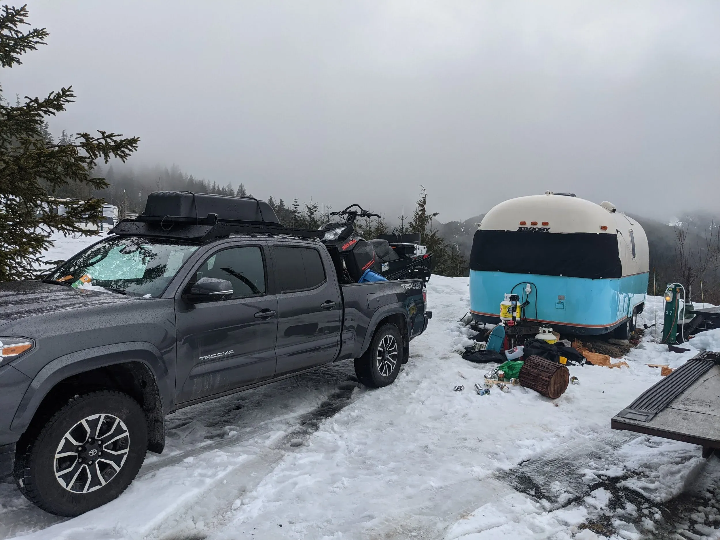 Loading up at the home base