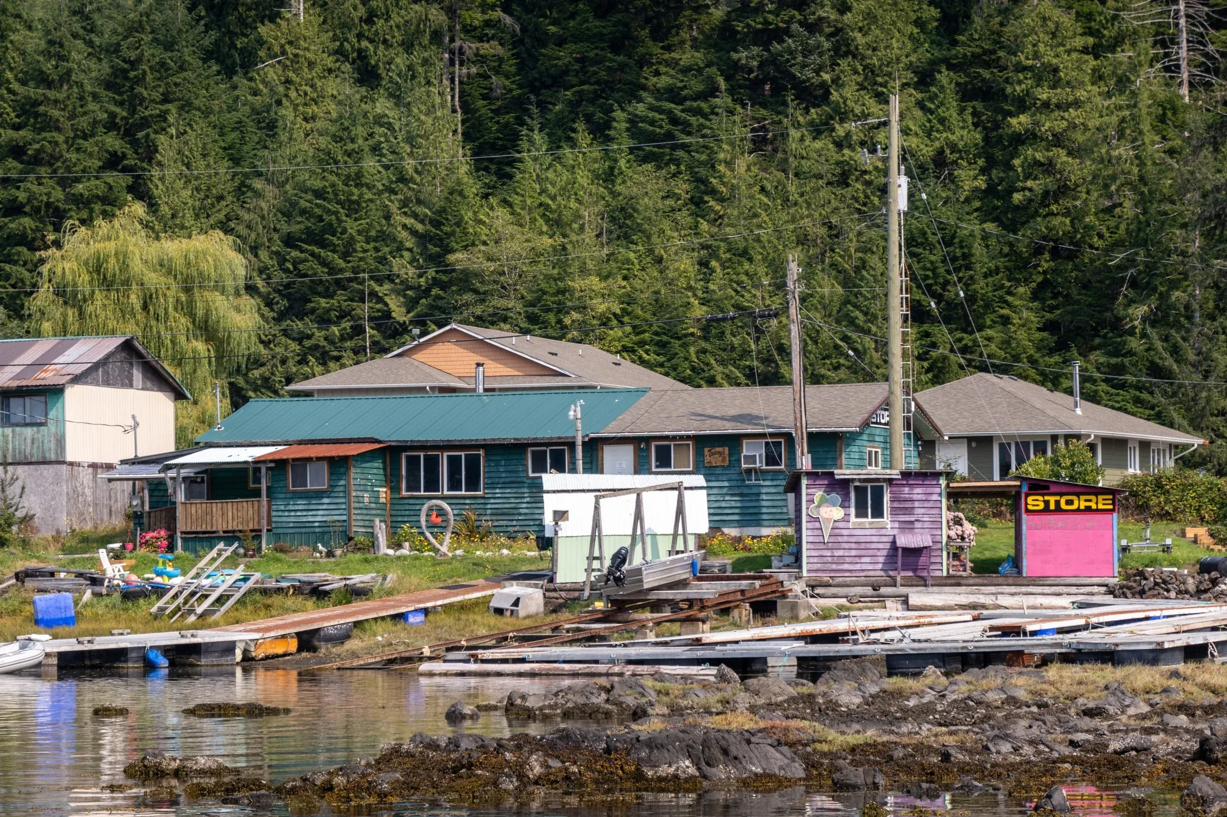 Leo’s house in Kyuquot