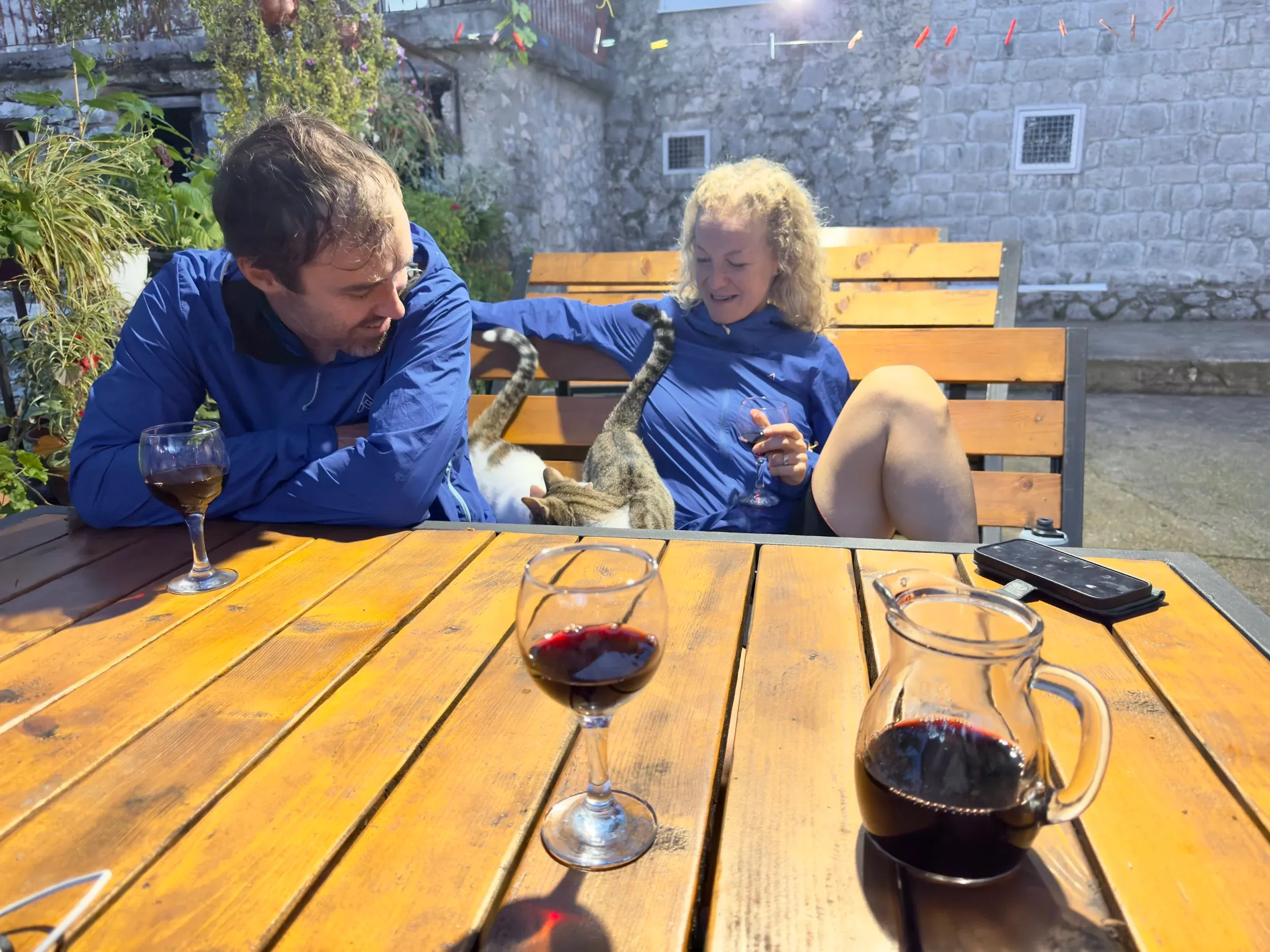 Carafe number 2 of the Rustic Village Rijeka’s black wine, where our host Mladen told great stories about his multi-generational farm, and how delicious the local carp is, before giving us an exciting rally car-esque ride to dinner on a single lane country road while texting and telling stories all at the same time. Zac made the poor choice of attempting to validate the carp claim, which did not vibe with his current digestion issues. But many laughs were had, and the spirit of the tracksuit wearing quintessentially Slavic Mladen will live on with us for the rest of our lives.