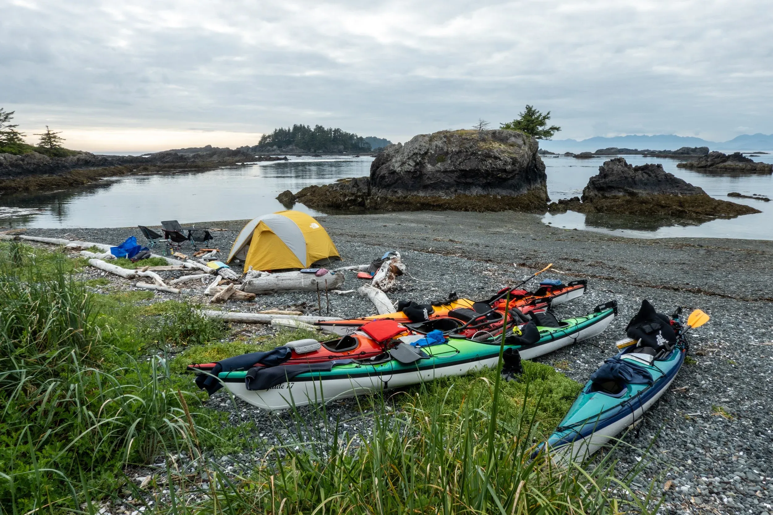 Campsite on Spring Island
