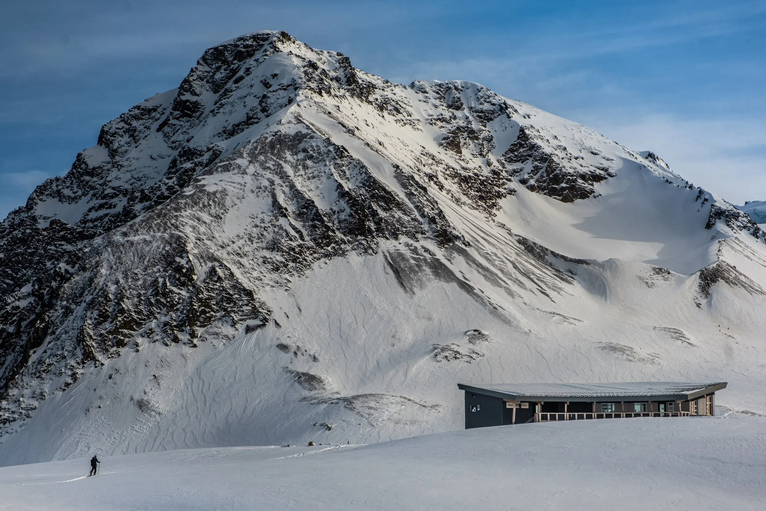 Pretty sweet place for a “hut”! Built to near-passive standards, this is the first of the new Spearhead huts, eventually one of three in a circuit of the definitive South Coast Mountain haute route, The Spearhead Traverse.