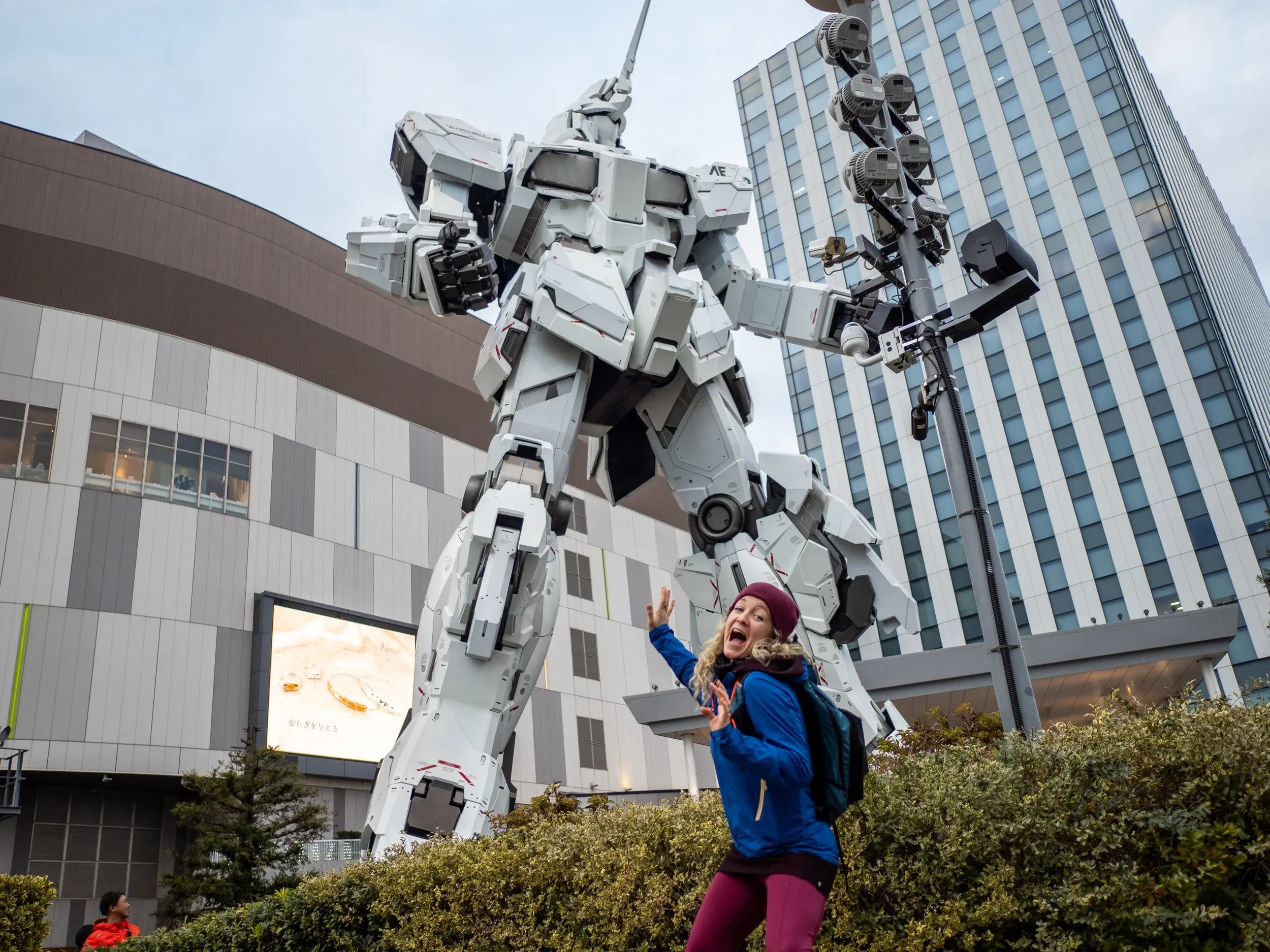 Giant Gundam Statue on Odaiba