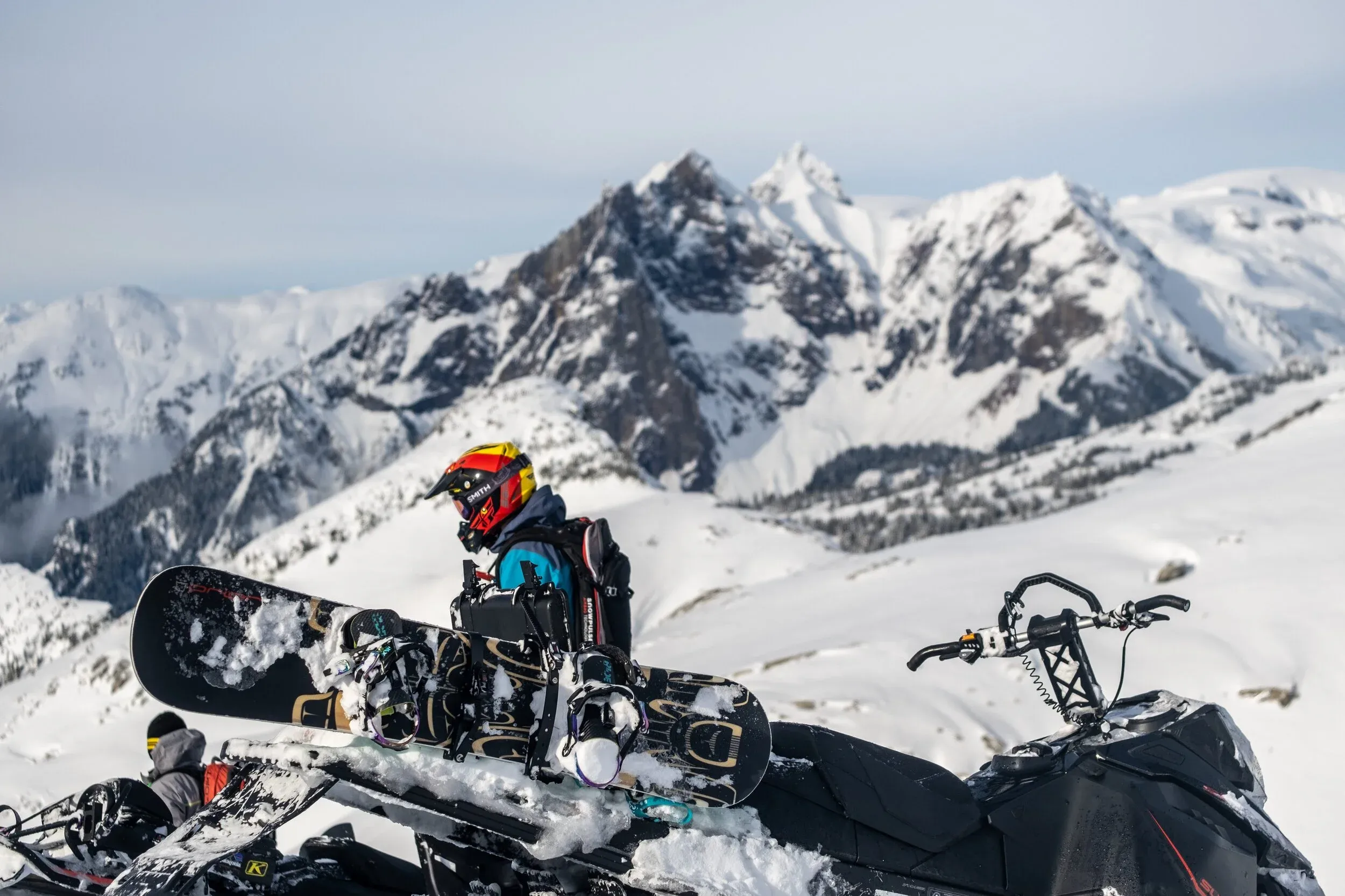 You’re probably having a good day with the south face of Mount Cayley as your backdrop